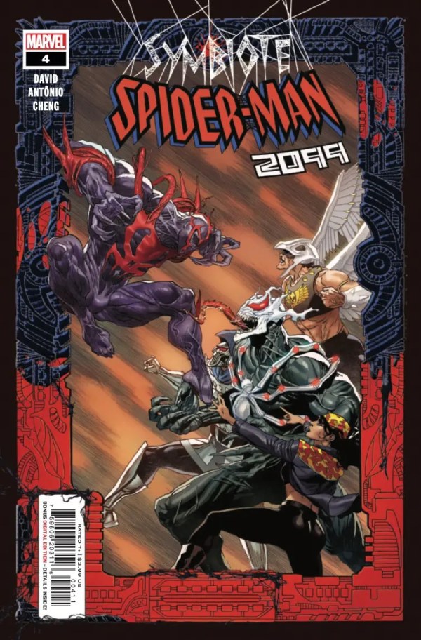 Symbiote Spider-Man 2099 #4 cover