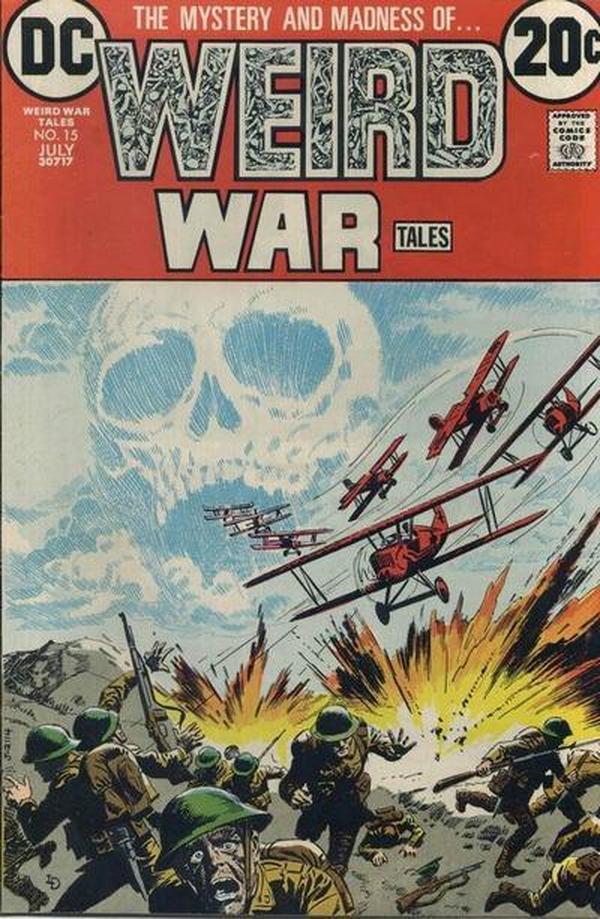 Weird War Tales #15 cover