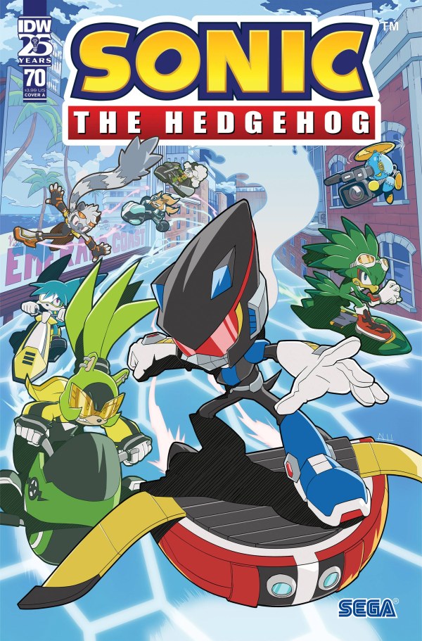 Sonic the Hedgehog #70 cover