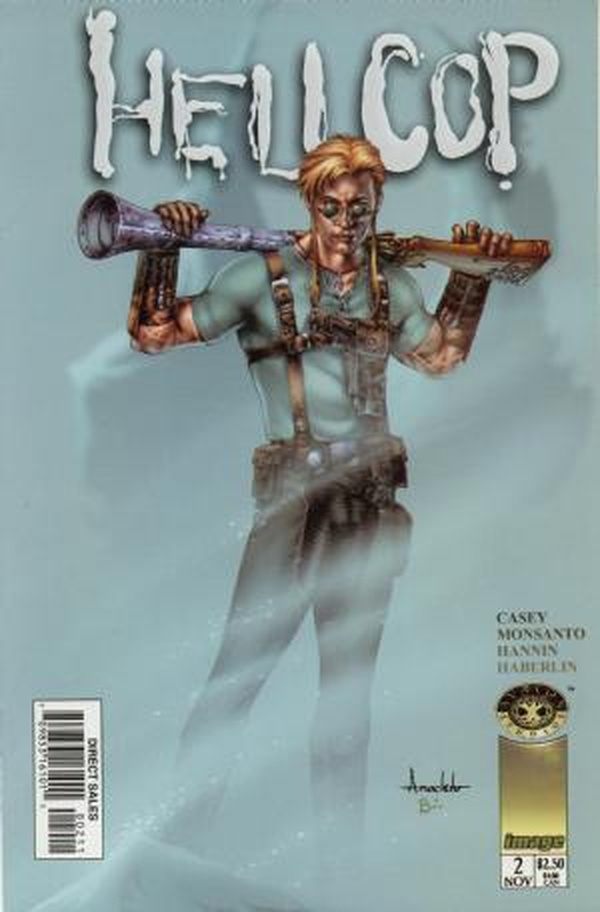 Hellcop #2 cover