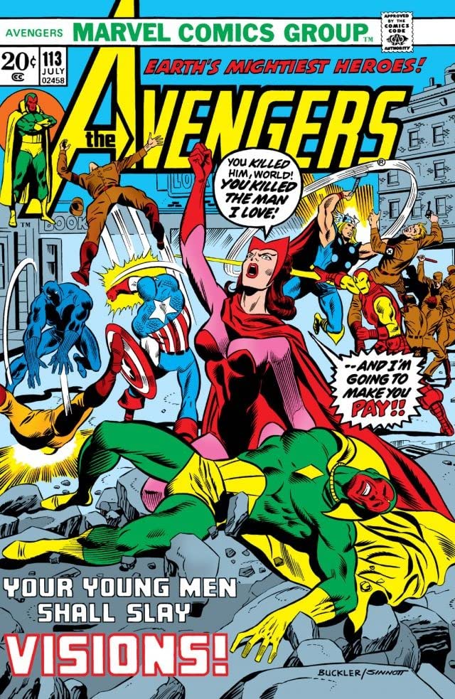 The Avengers #113 cover