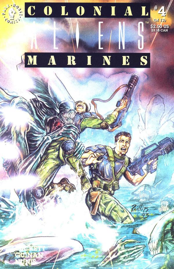 Aliens: Colonial Marines #4 cover