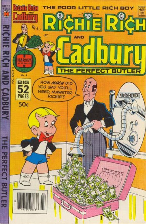 Richie Rich & Cadbury #4 cover