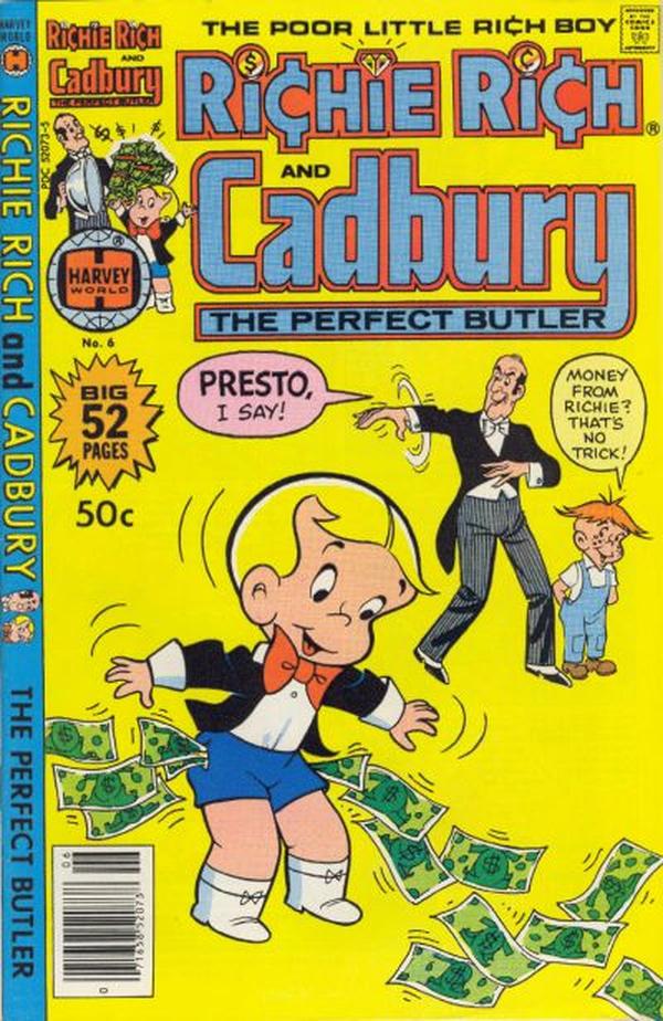 Richie Rich & Cadbury #6 cover