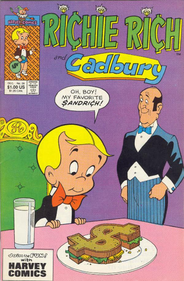 Richie Rich & Cadbury #28 cover