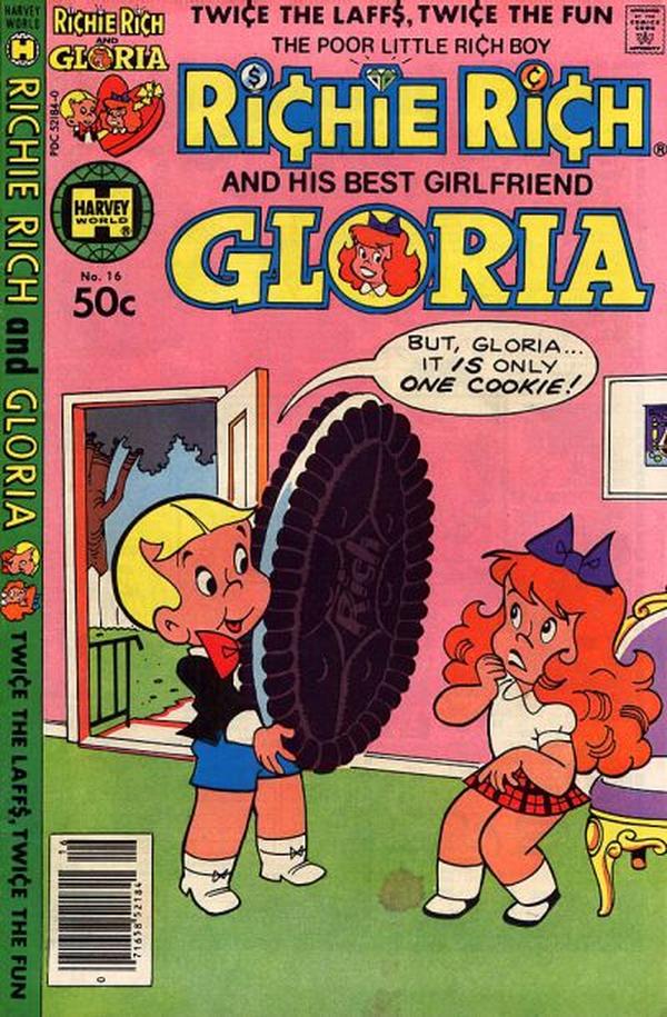 Richie Rich & Gloria #16 cover