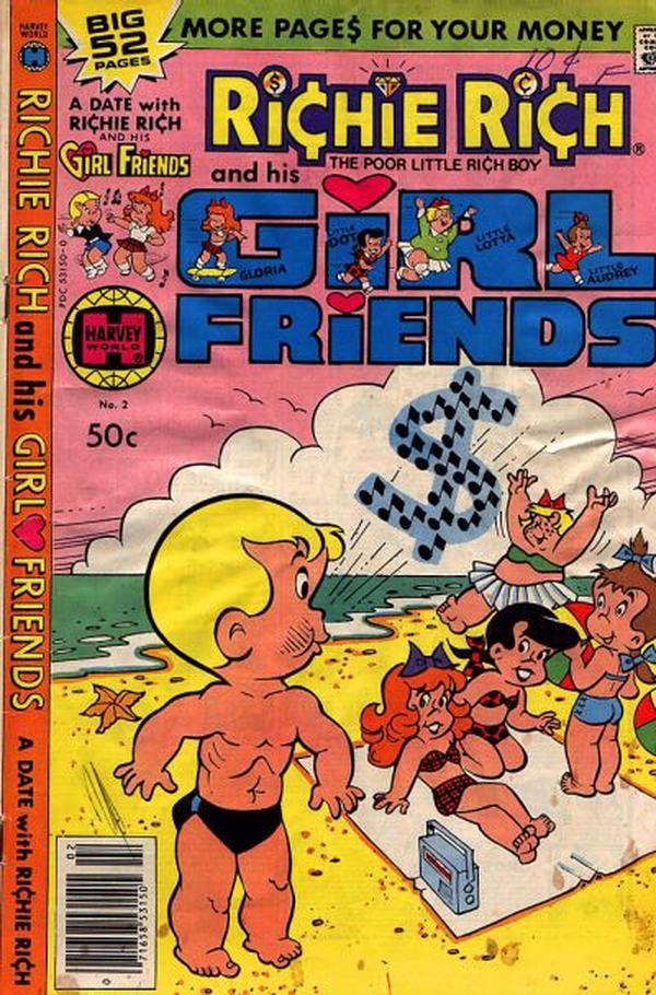 Richie Rich & His Girl Friends #2 cover