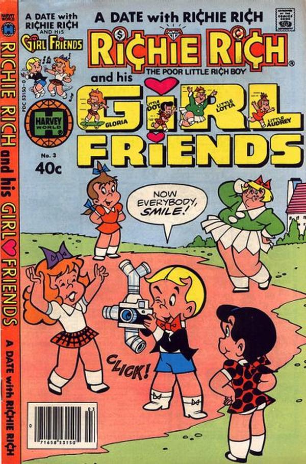 Richie Rich & His Girl Friends #3 cover