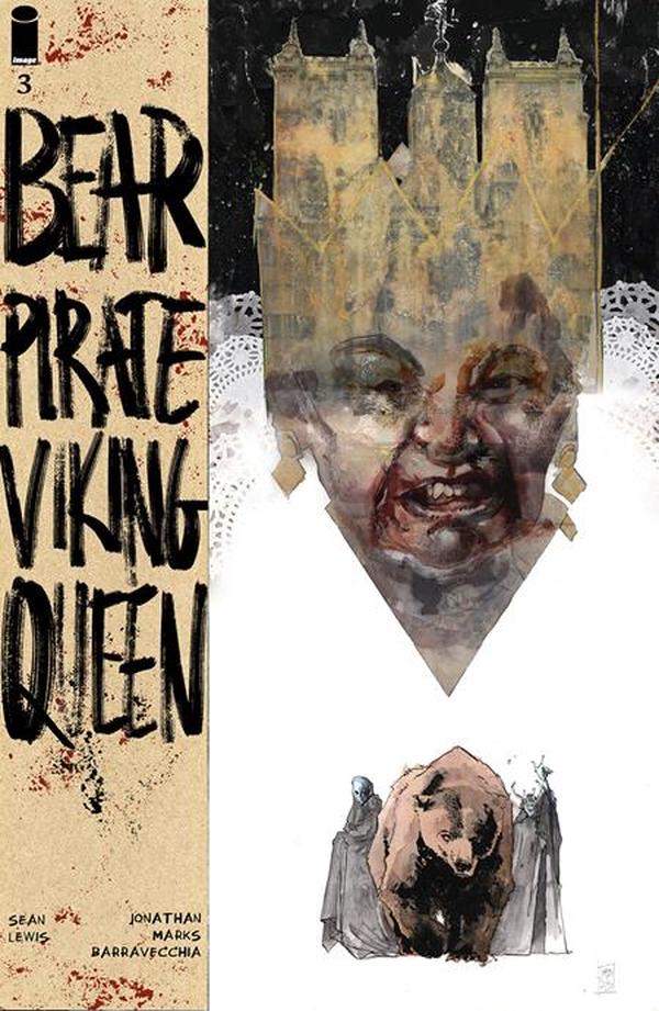 Bear Pirate Viking Queen #3 cover