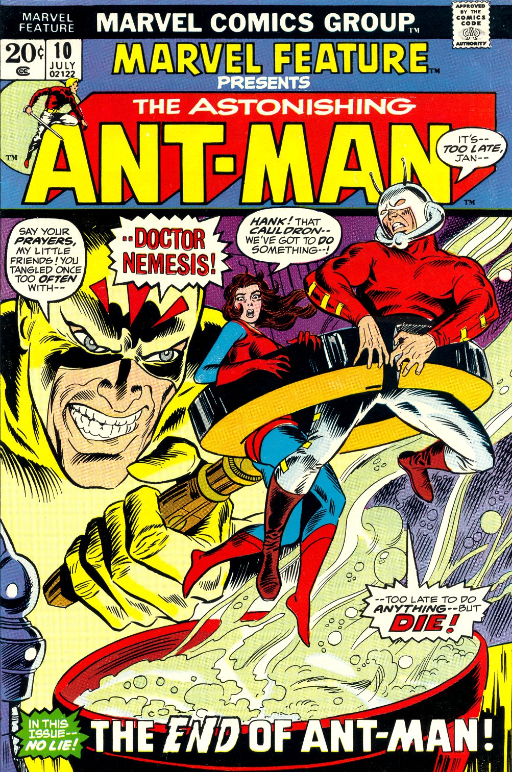 Marvel Feature #10 cover