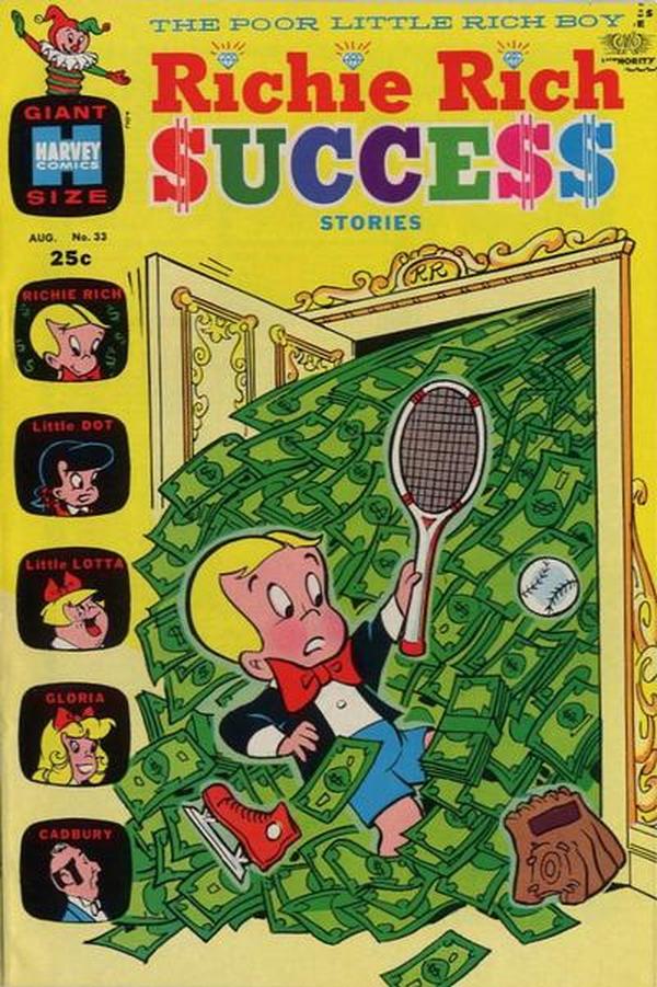 Richie Rich Success Stories #33 cover