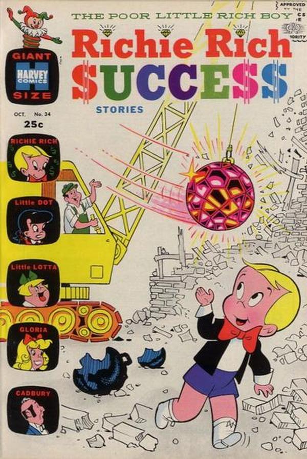 Richie Rich Success Stories #34 cover