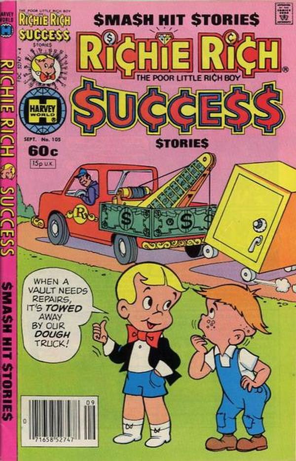 Richie Rich Success Stories #105 cover
