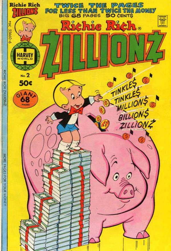 Richie Rich Zillionz #2 cover