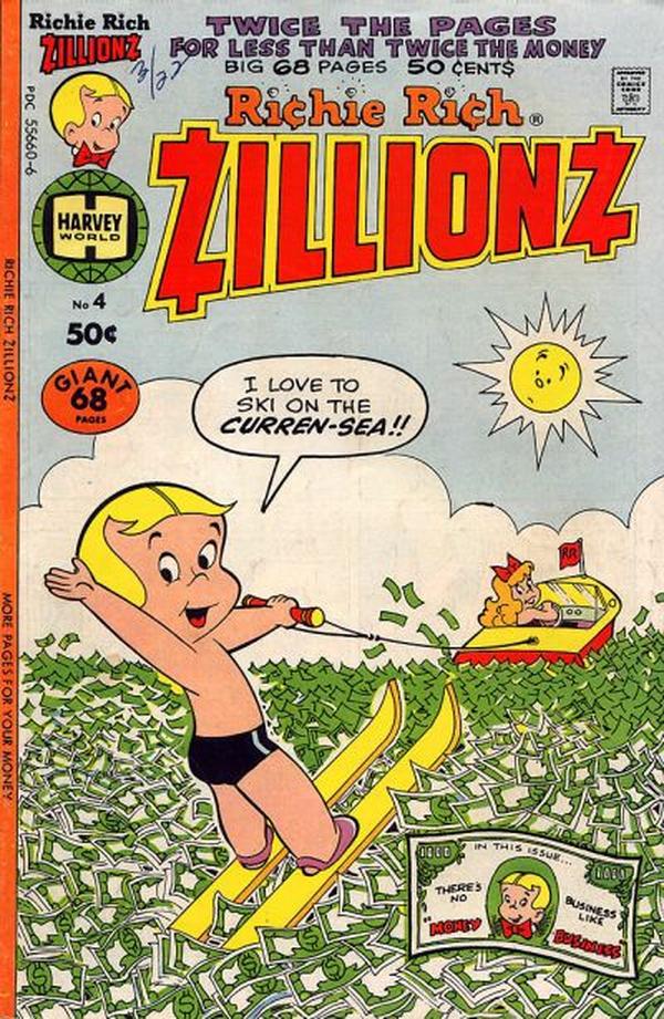 Richie Rich Zillionz #4 cover