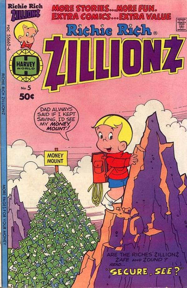 Richie Rich Zillionz #5 cover