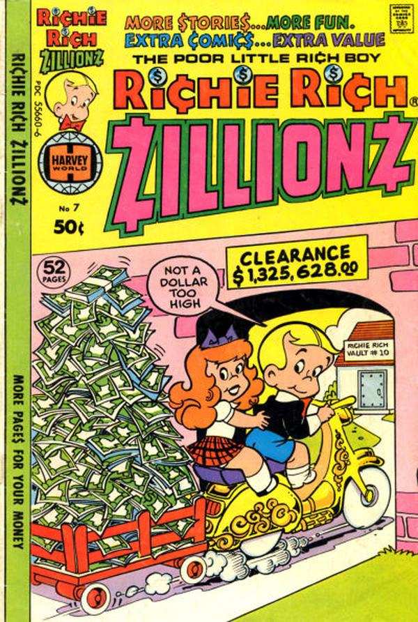 Richie Rich Zillionz #7 cover