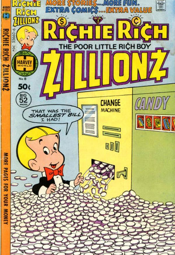 Richie Rich Zillionz #8 cover