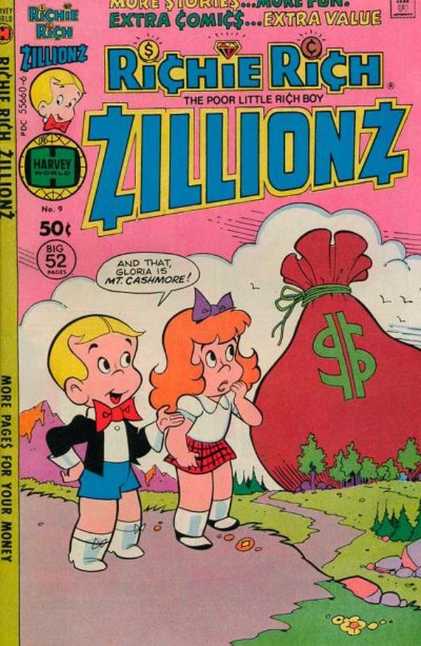 Richie Rich Zillionz #9 cover