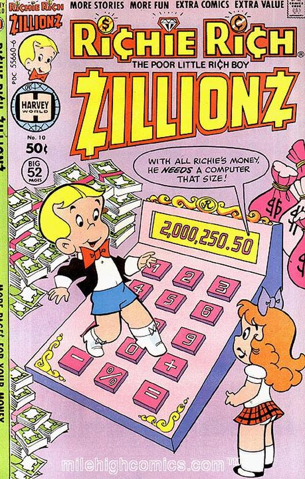 Richie Rich Zillionz #10