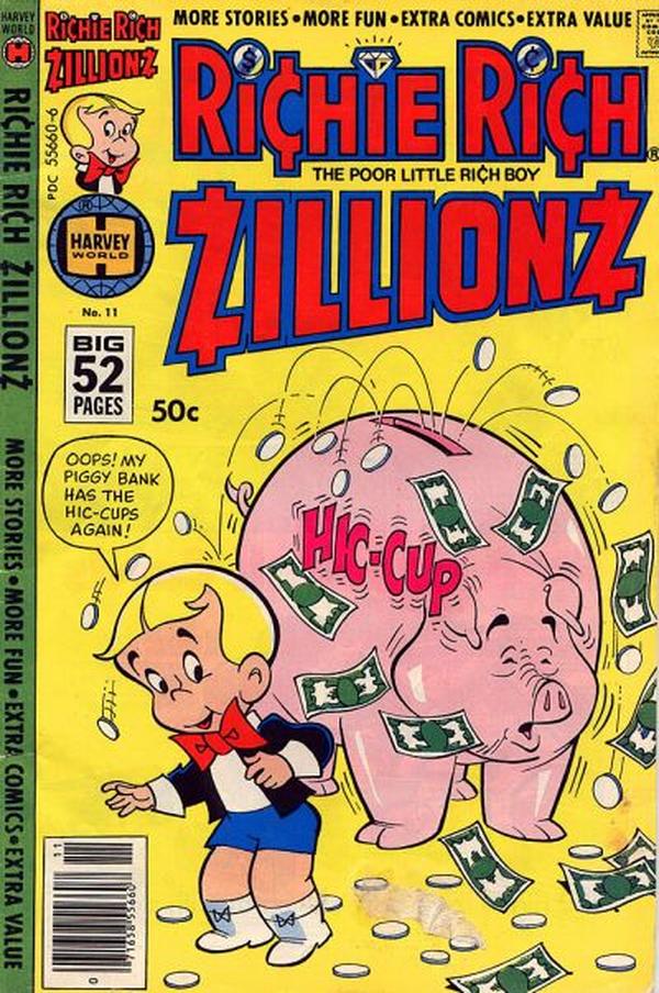 Richie Rich Zillionz #11 cover