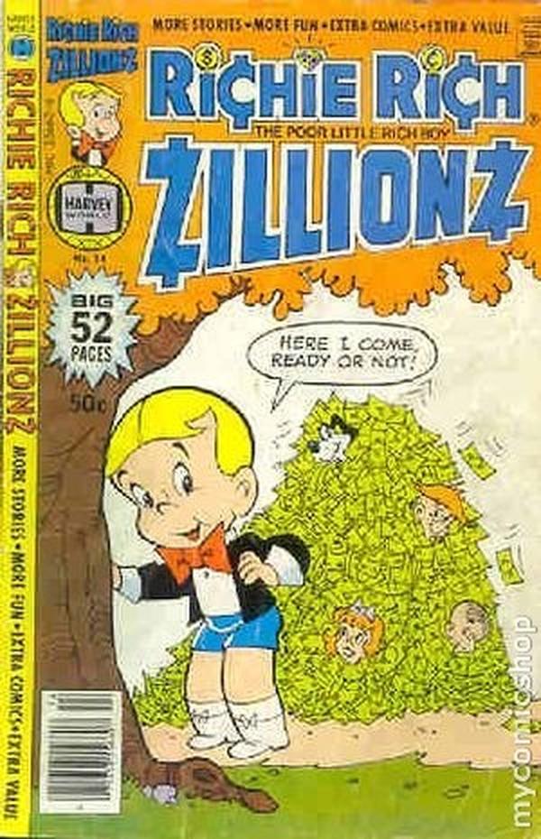 Richie Rich Zillionz #14 cover