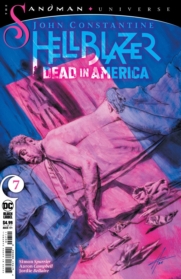 John Constantine, Hellblazer: Dead in America #7 cover