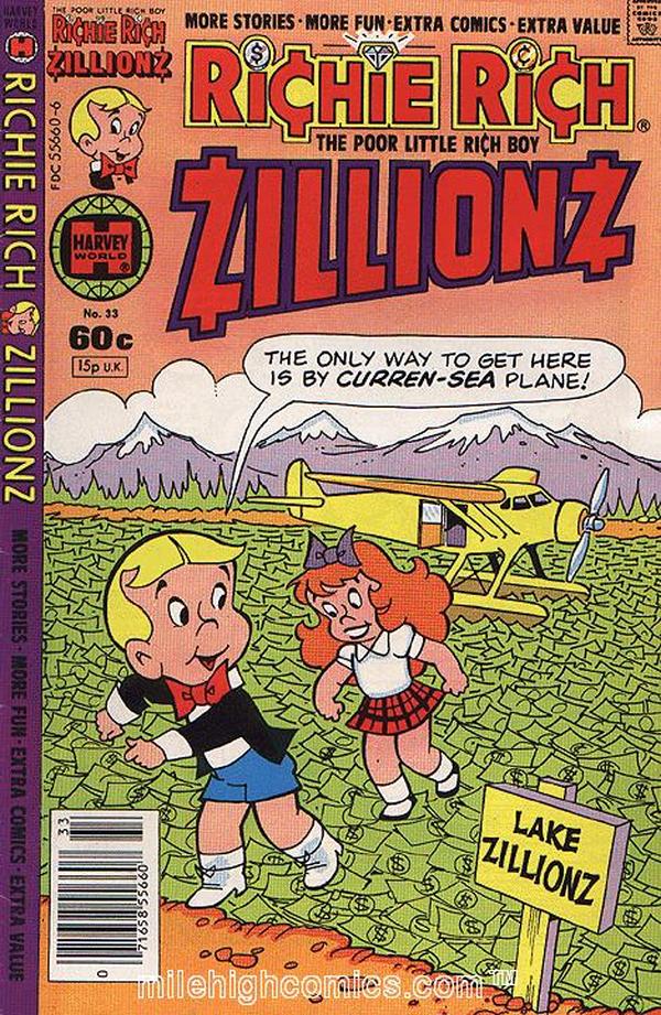 Richie Rich Zillionz #33 cover