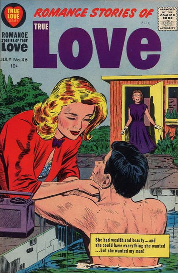 Romance Stories of True Love #46 cover