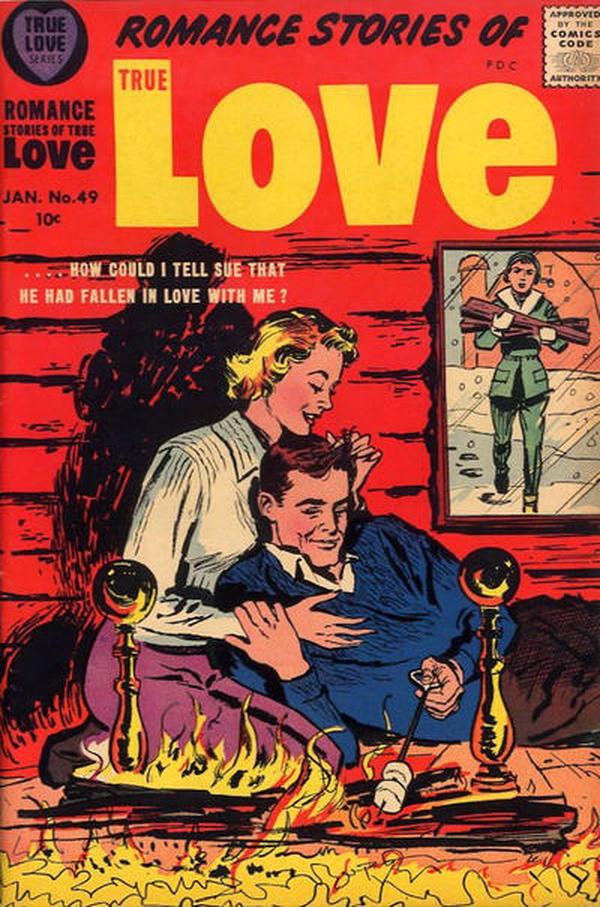 Romance Stories of True Love #49 cover