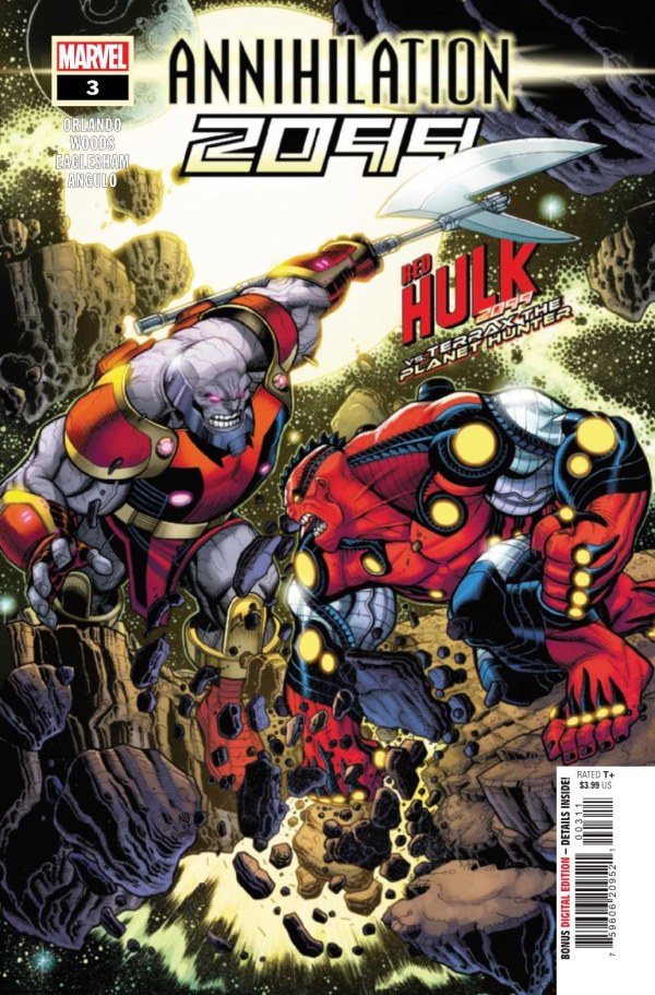 Annihilation 2099 #3 cover