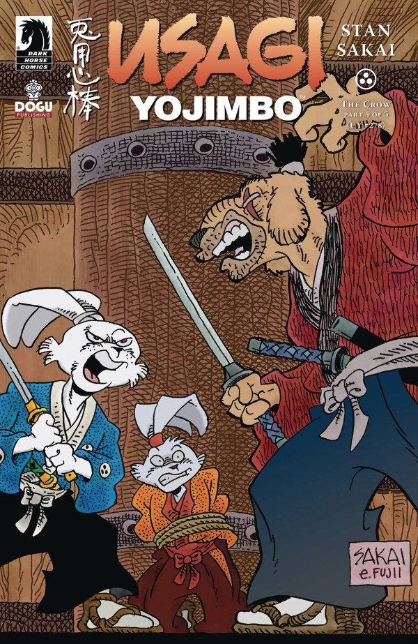 Usagi Yojimbo: The Crow #4 cover