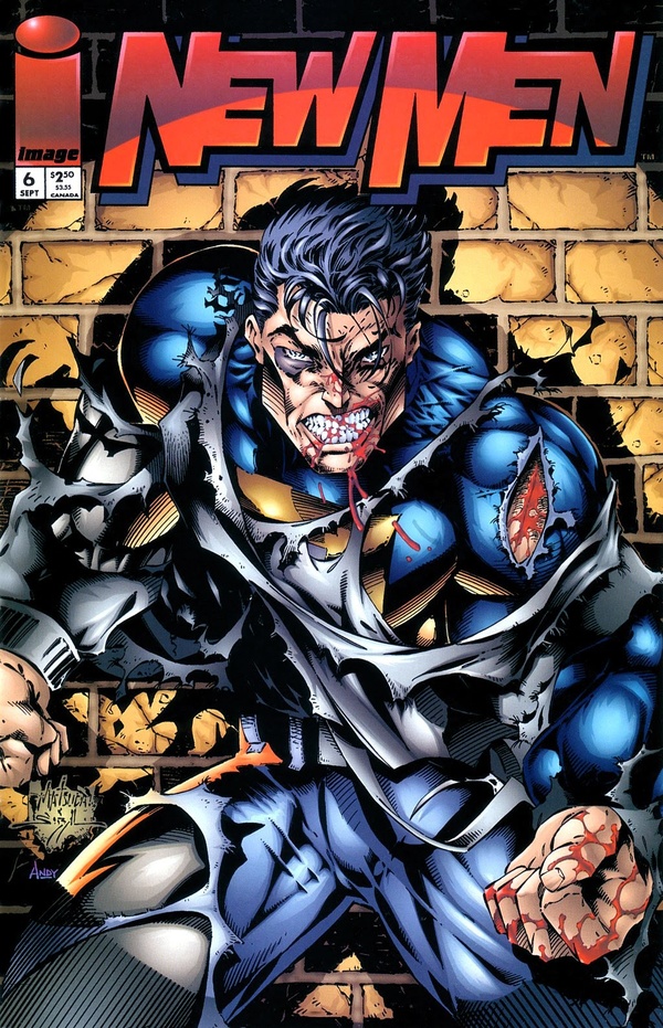 NewMen #6 cover