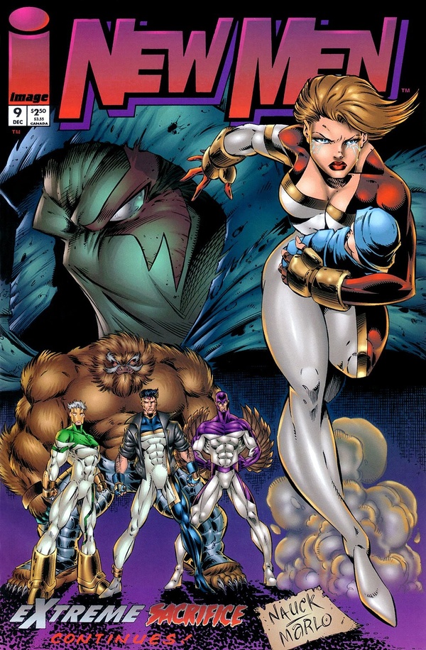 NewMen #9 cover