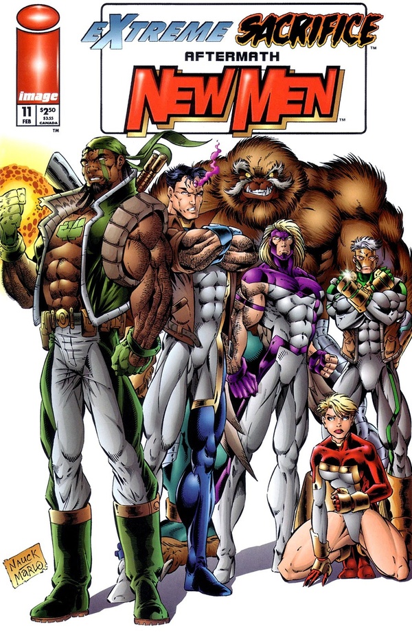 NewMen #11 cover
