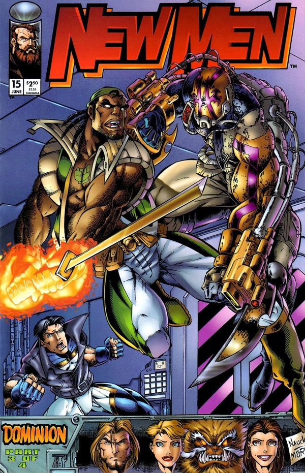 NewMen #15 cover