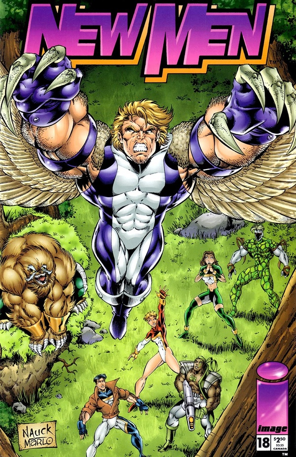 NewMen #18 cover