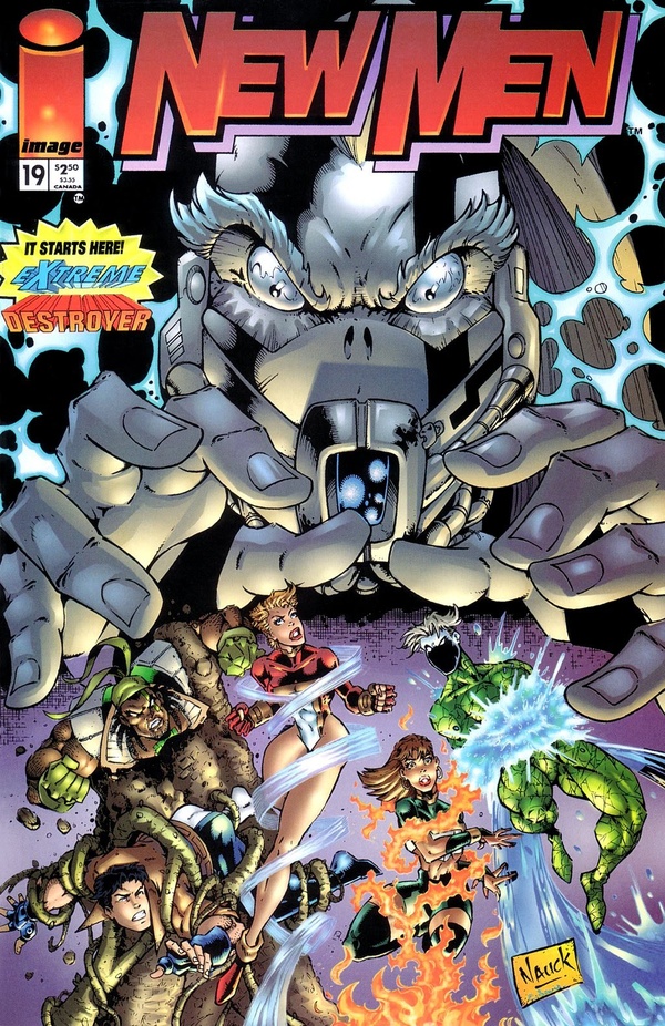 NewMen #19 cover