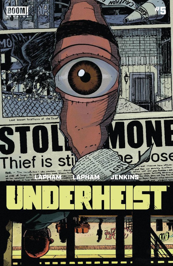 Underheist #5 cover