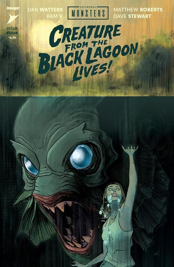 Universal Monsters: Creature from the Black Lagoon Lives! #4 cover