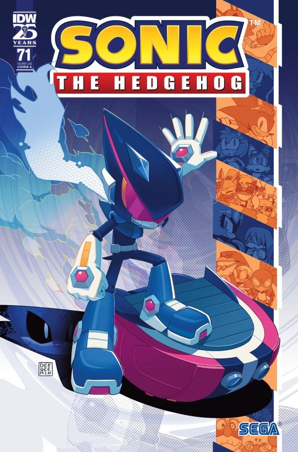 Sonic the Hedgehog #71 cover
