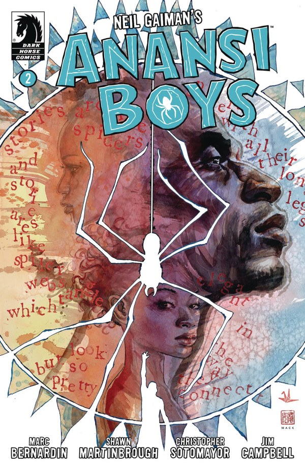 Anansi Boys I #2 cover