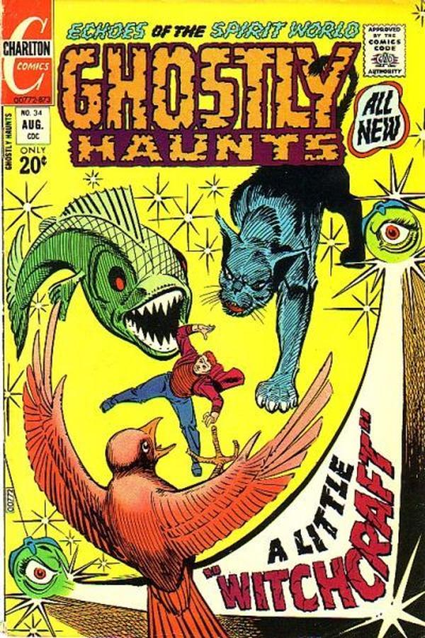 Ghostly Haunts #34 cover