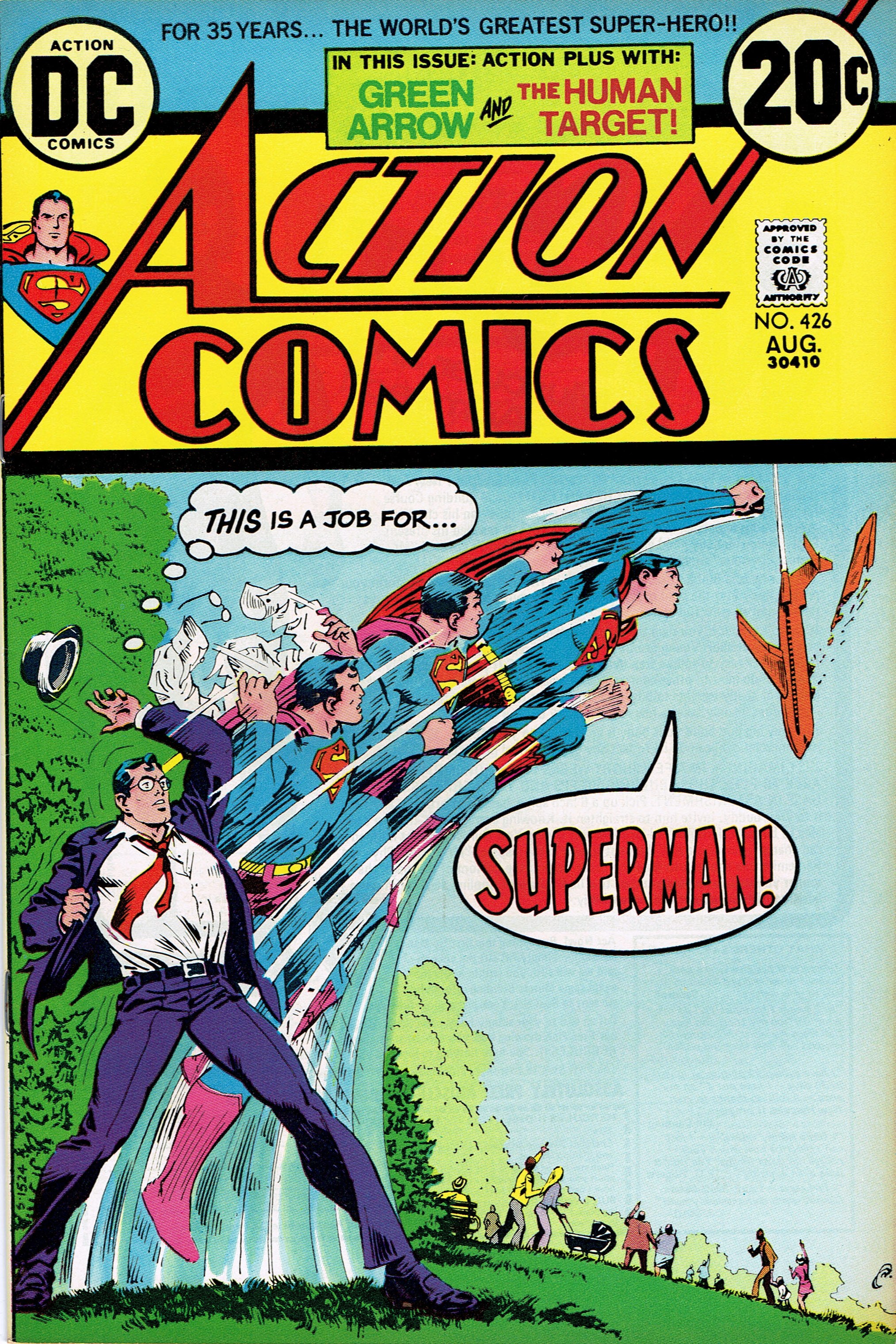 Action Comics #426 cover