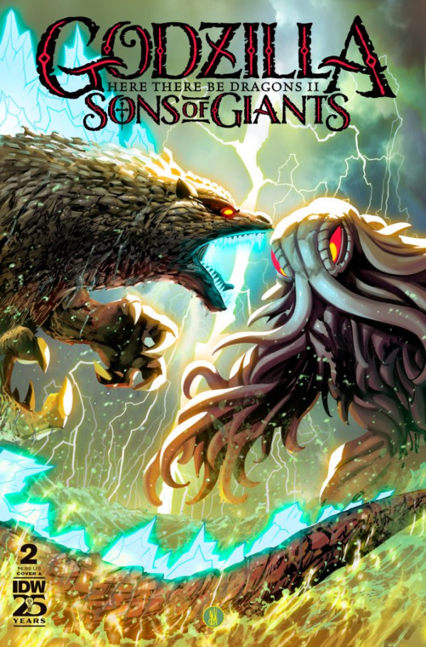 Godzilla: Here There Be Dragons II: Sons of Giants #2 cover