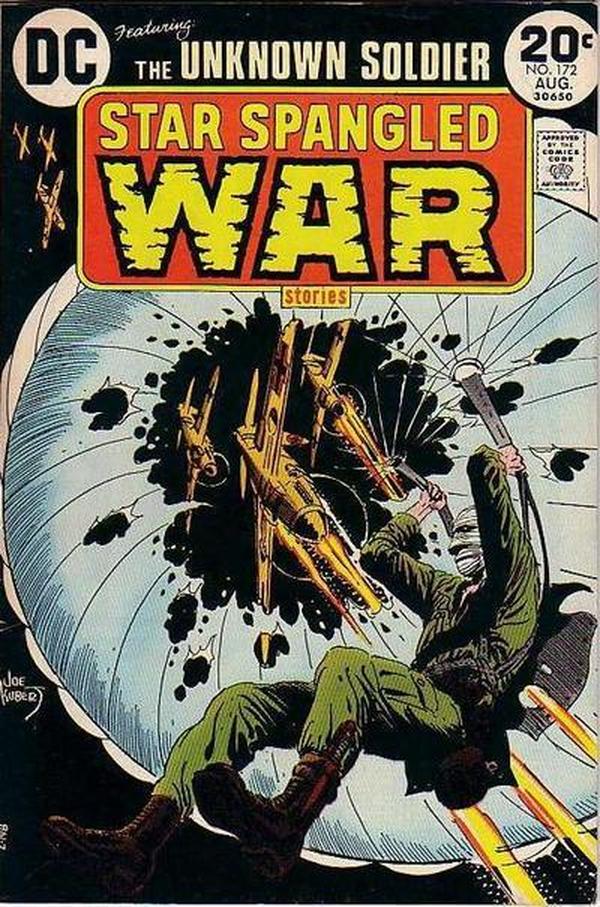 Star Spangled War Stories #172 cover