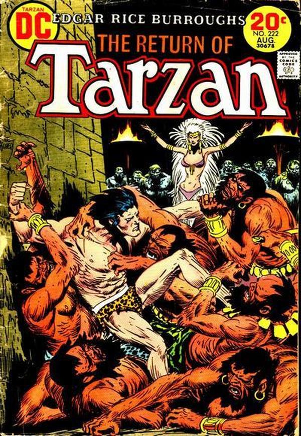 Tarzan #222 cover