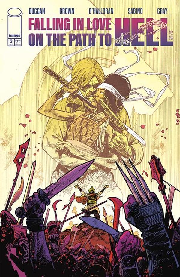 Falling in Love on the Path to Hell #3 cover