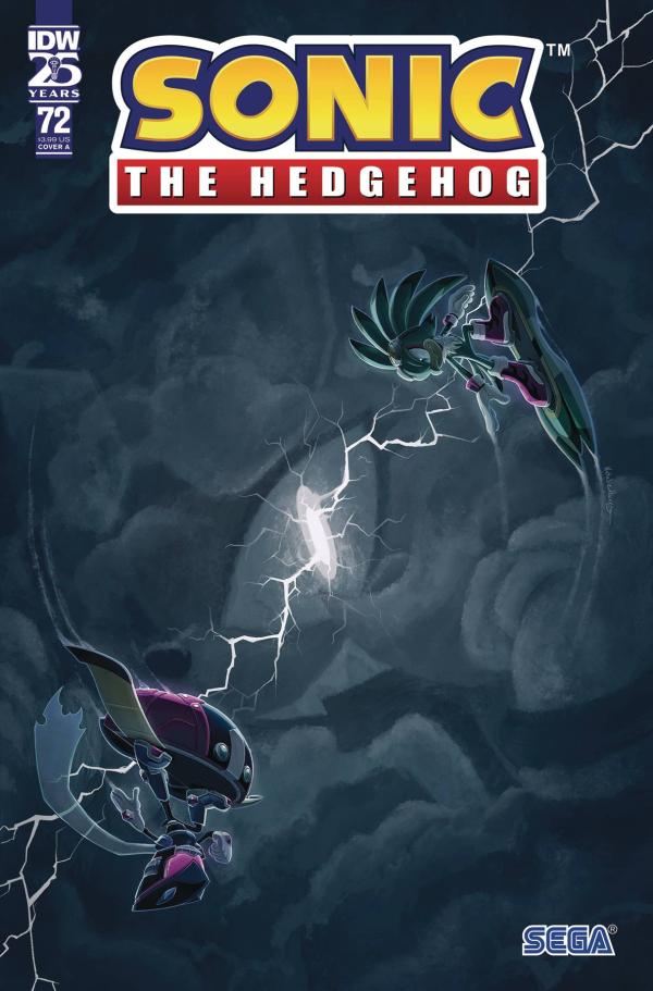 Sonic the Hedgehog #72 cover