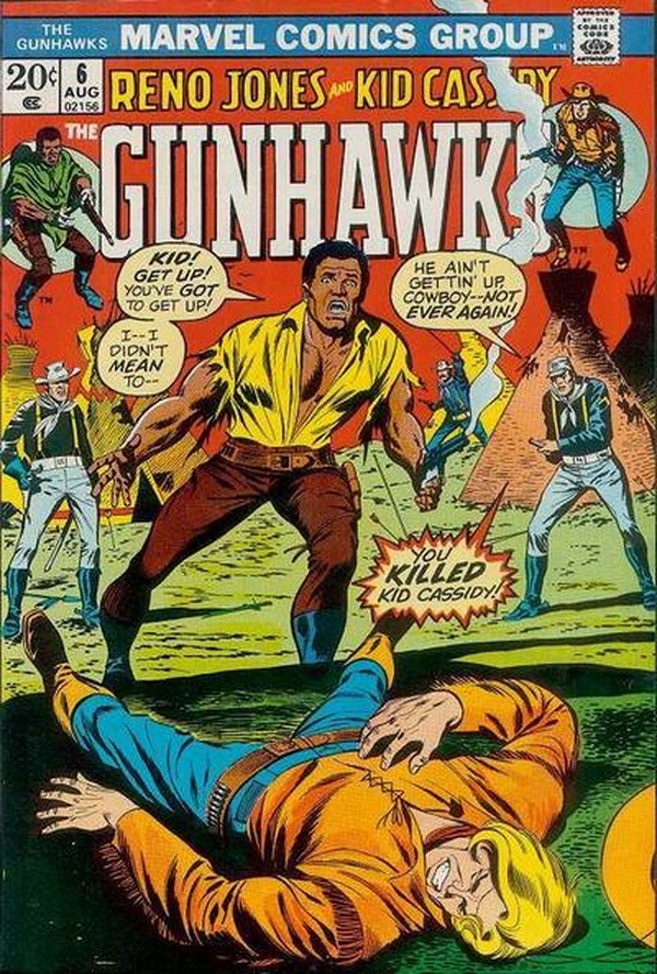 Gunhawks #6 cover